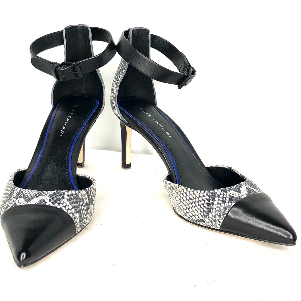 NWOT ELIE TAHARI D’Orsay Westside Ankle Strap Heel